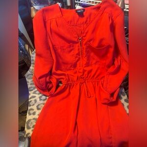 Rue21 Bright Red Mini Dress